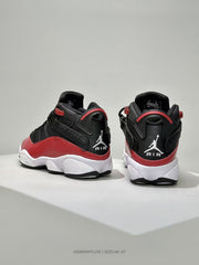 Jordan Six Rings 6-2 Black and Red Sneakers