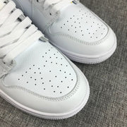 Air Jordan 1 Mid White Sneakers