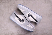 Jordan Dior x Air Jordan 1 Low Grey White Black CN8608-002