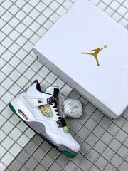 Air Jordan 4 Do the Right Thing White Basketball Sneakers