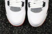 Jordan Air Jordan 4 Pale Citron Sneakers White Black Red