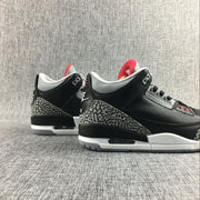 Air Jordan 3 Retro Black Cement Sneakers