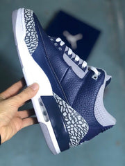 Jordan 3 Midnight Blue Men's Sneakers