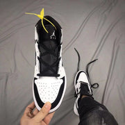 Air Jordan 1 High Black and White Sneakers
