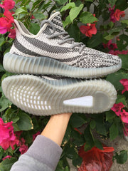 Yeezy 350 V2 Gray Knit Sneakers