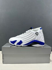 Jordan Air Jordan 14 Hyper Royal White Blue 487471-104
