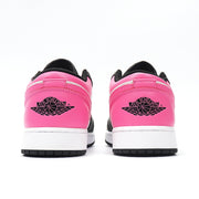 Jordan 1 Low Black Pink White Sneakers 554723-106