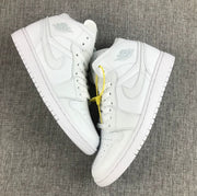 Air Jordan 1 Mid White Sneakers