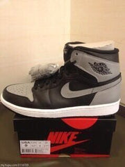 Jordan 1 High Grey Black Sneakers
