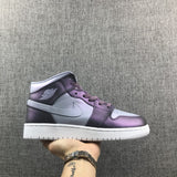 Jordan 1 Mid Sneakers Purple AV5174-400