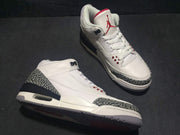 Jordan Air Jordan 3 White Cement High-Top Sneakers