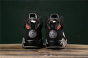 Air Jordan 6 Paris Sneakers in Black, Grey and Bright Red
