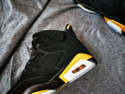 Air Jordan 6 Black and Gold High-Top Sneakers
