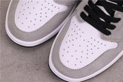 Air Jordan 1 High Light Smoke Grey Sneakers 555088-126