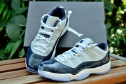 Jordan Air Jordan 11 Retro Low Sneakers, White and Navy