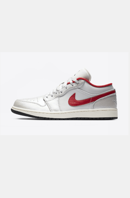 Nike Low-Top Sneakers White Red DA4668-001
