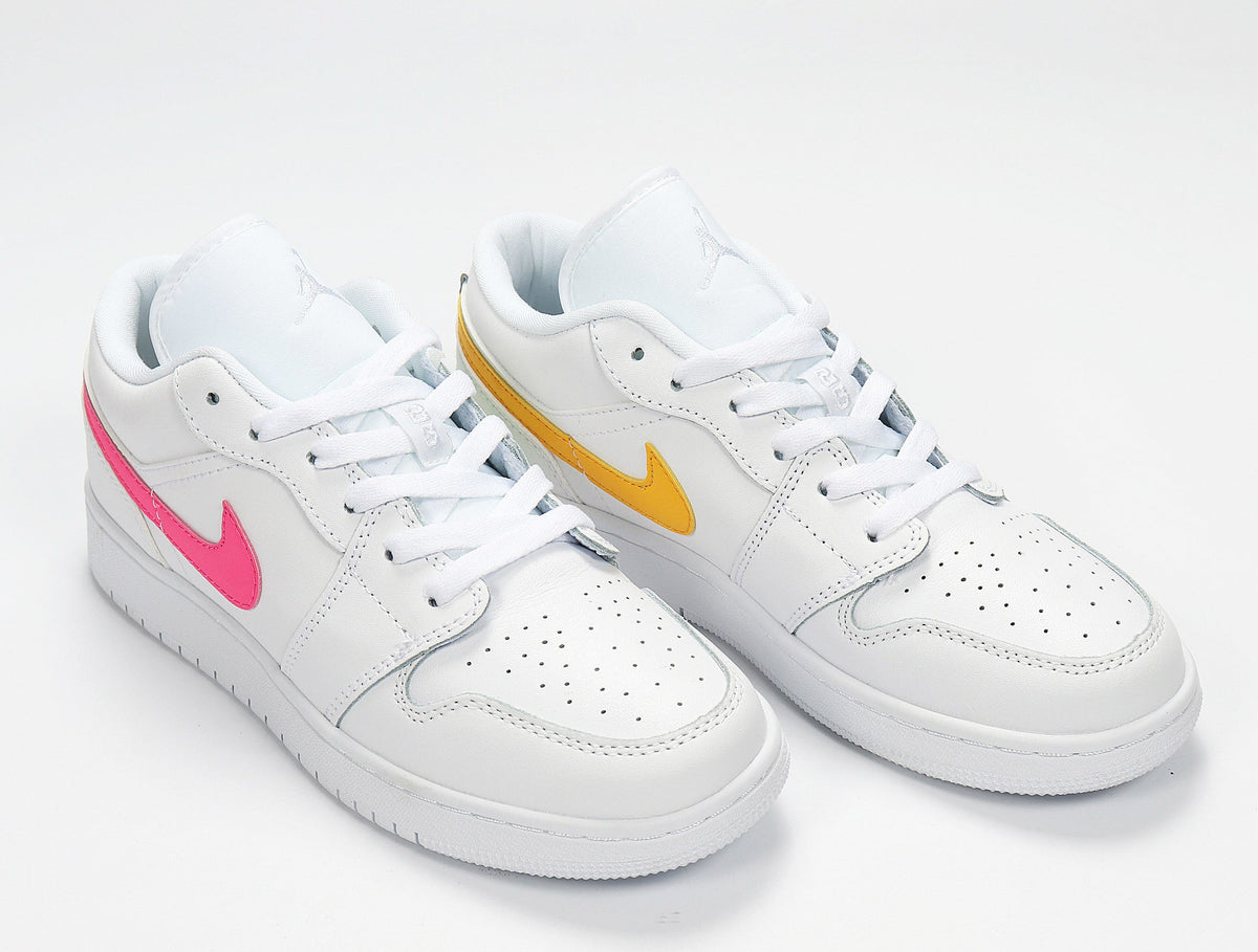 Nike Air Force 1 Low Candy Swoosh White Sneakers CW7035-100