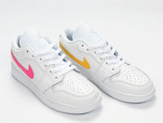 Nike Air Force 1 Low Candy Swoosh White Sneakers CW7035-100