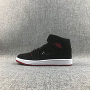 Jordan Air Jordan 1 Mid Sneakers Black Red CK5665-062
