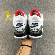 Air Jordan 3 White Cement High-Top Sneakers
