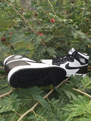 Jordan 1 High Black and White Sneakers