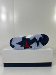 Jordan Air Jordan 6 Retro Olympic London Sneakers White Navy CT8529-164