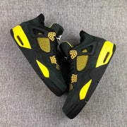 Jordan Air Jordan 4 Thunder Black Yellow Sneakers