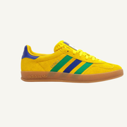 Adidas Originals Men's Yellow/Blue/Green Gazelle Indoor Shoes, IH9665