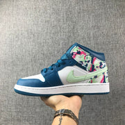Air Jordan 1 Mid Hawaii Multicolor High-Top Sneakers