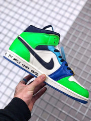 Melody Ehsani x Air Jordan 1 Mid Multicolor Sneakers