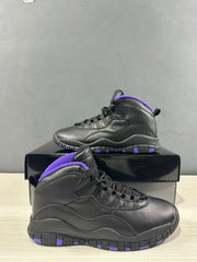 Jordan Air Jordan 10 High-Top Sneakers Black Purple 130209-051