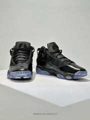 Jordan 6-4 Black High-Top Sneakers