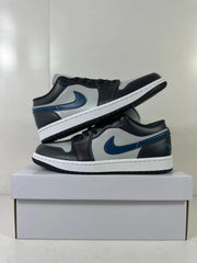 Jordan Air Jordan 1 Low Black Grey Blue DC0774-040