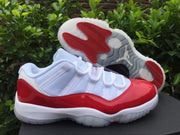 Jordan Air Jordan 11 Low Sneakers White Red