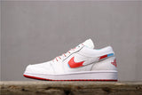 Nike Air Jordan 1 Low White Red Multicolor 554723-104