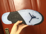 Air Jordan 5 Black Silver High-Top Sneakers