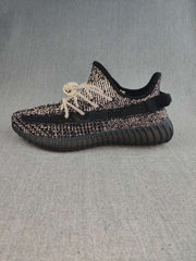 Yeezy 350 V2 Knit Sneakers in Black and Cream