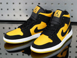 Jordan 1 High Yellow and Black Sneakers