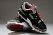 Jordan Air Jordan 3 Black Grey Red High-Top Sneakers