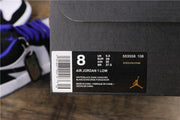 Air Jordan 1 Low White Black Concord Sneakers 553558-108