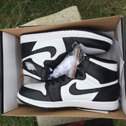 Jordan 1 High Black and White Sneakers
