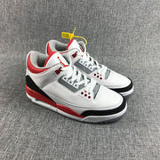 Air Jordan 3 Fire Red Men's Sneakers