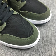 Air Jordan 1 Mid Sneakers Olive Green BQ6472-030