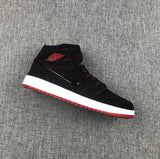 Jordan Air Jordan 1 Mid Sneakers Black Red CK5665-062