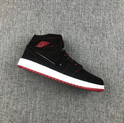 Jordan Air Jordan 1 Mid Sneakers Black Red CK5665-062