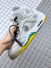 Air Jordan 5 x Off-White Sneakers Grey CT8480-105