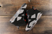 Air Jordan 6 Paris Sneakers in Black, Grey and Bright Red