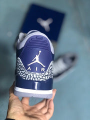 Jordan 3 Midnight Blue Men's Sneakers