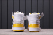 Jordan Air Jordan 1 High Off-White UNC White Yellow Sneakers