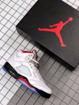 Jordan Air Jordan 5 Fire Red High-Top Sneakers